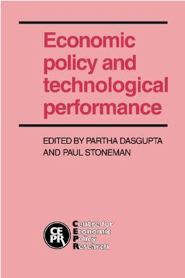 Book cover of Economic Policy and Technological Performance by Partha Dasgupta Book cover of Economic Policy and Technological Performance by Partha Dasgupta